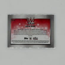 Austin Theory WWE Chrome Topps Auto /150