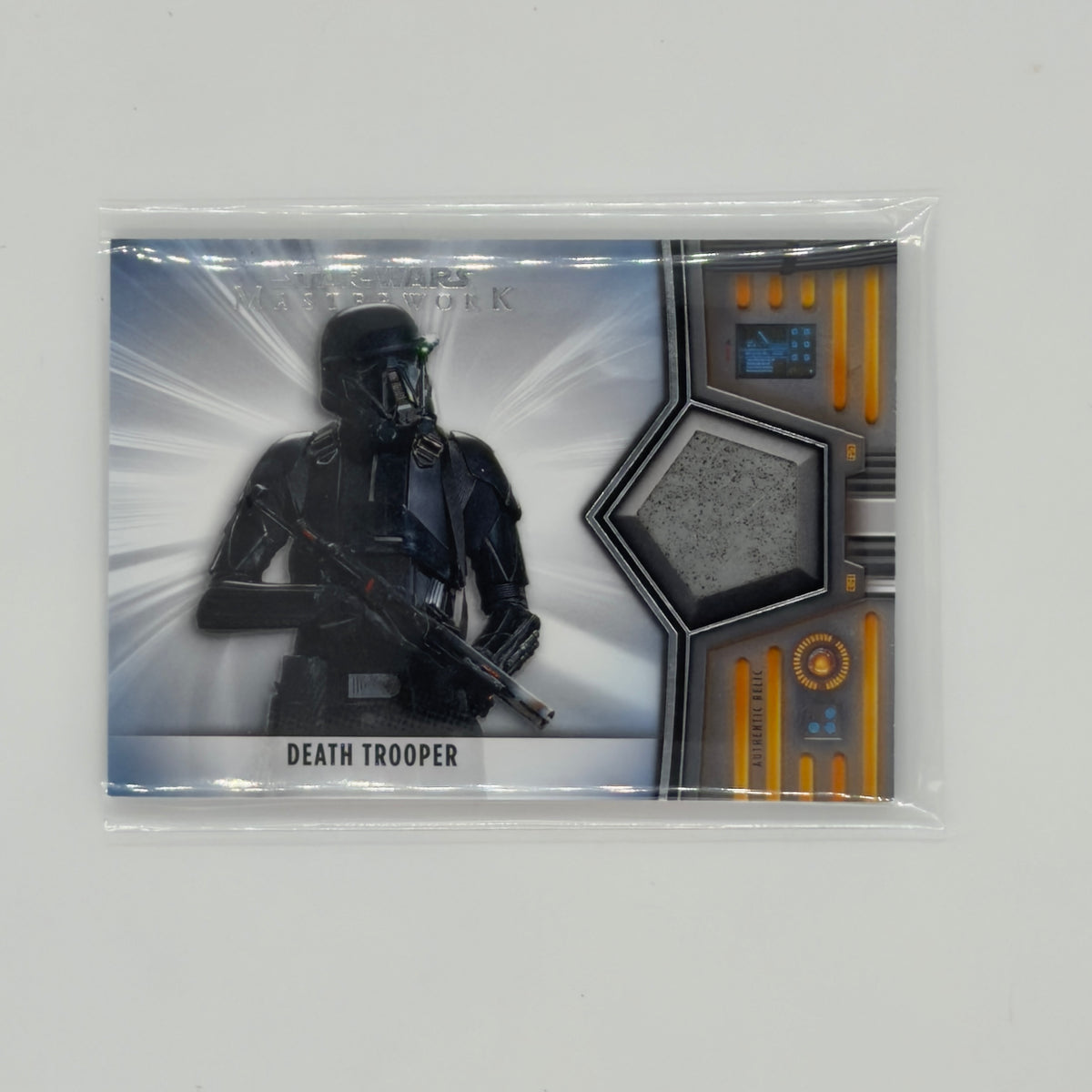 Death Trooper Star Wars Masterwork Topps Used Relic The Mandalorian