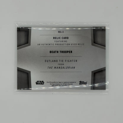 Death Trooper Star Wars Masterwork Topps Used Relic The Mandalorian