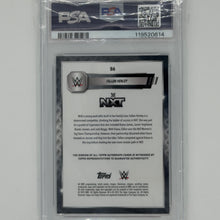 Fallon Henley Topps Chrome WWE NXT 2025 Auto /10 PSA 9