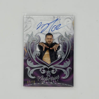Finn Balor Royalty Topps RAW Superior 2025 Auto /10
