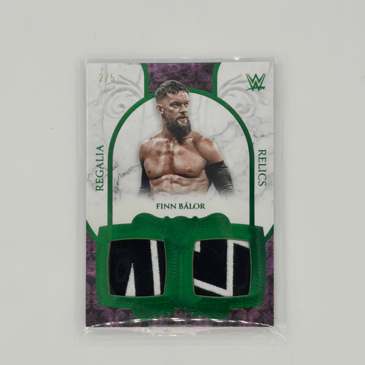 Finn Balor Royalty Topps RAW 2025 Regalia Relic /5