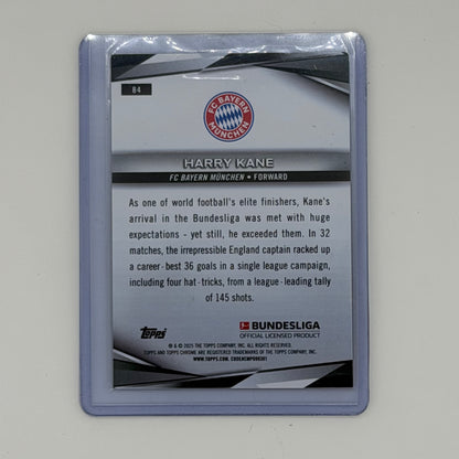 Harry Kane FC Bayern München Bundesliga Soccer Topps 2025 Chrome /25