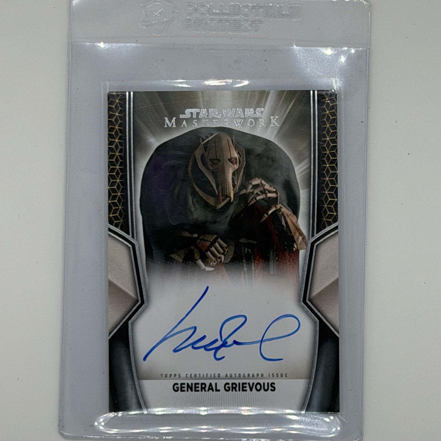 Matthew Wood as General Grievous Star Wars Topps 2026 Masterwork Auto
