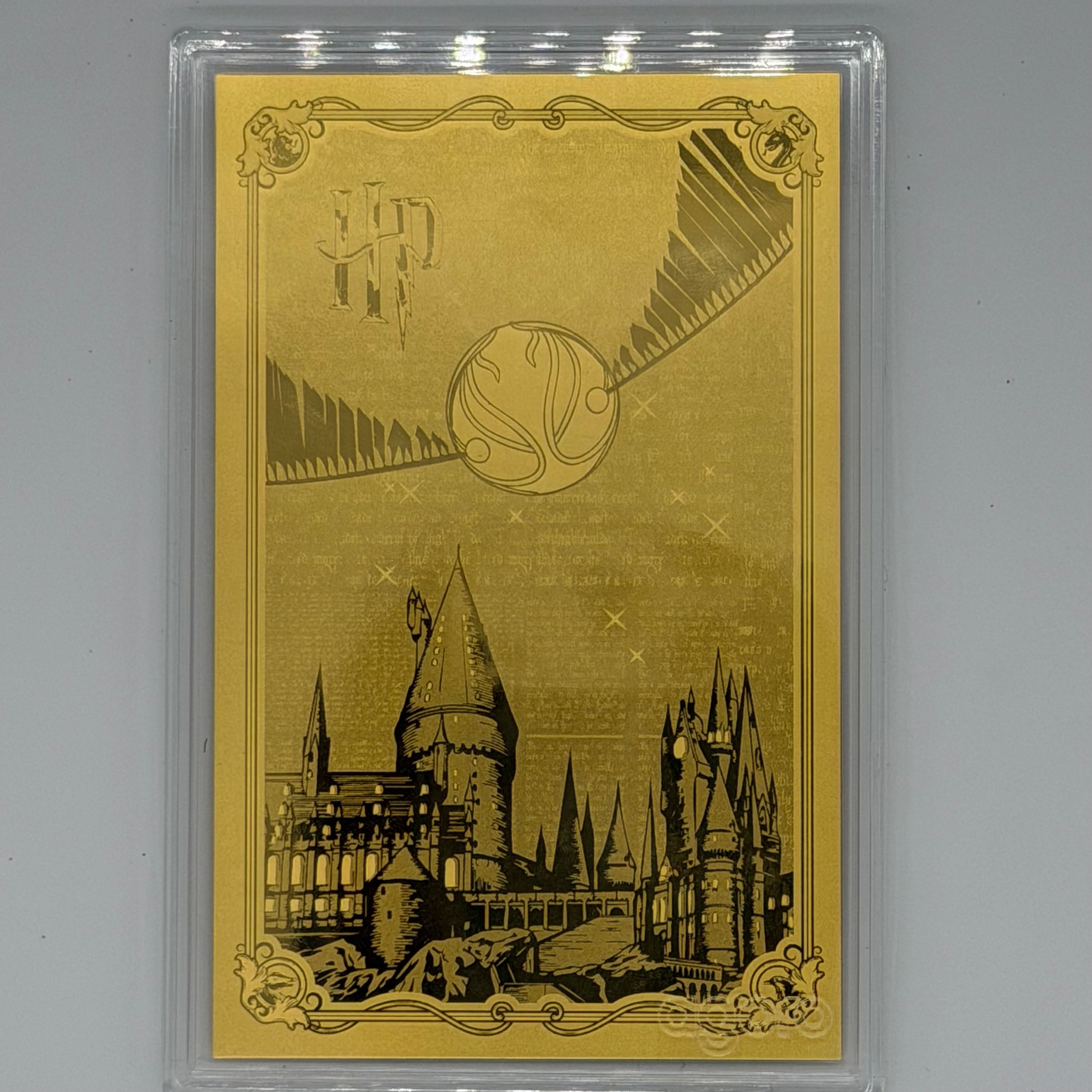 The Golden Snitch Harry Potter Agoro 2026 Pure Gold 5g 100/150