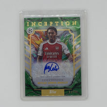 Myles Lewis-Skelly Arsenal UEFA Soccer Topps 2026 Inception Succession Auto /99