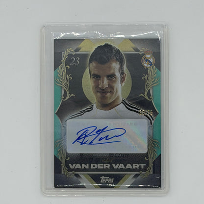 Rafael van der Vaart Real Madrid Soccer Topps 2025 Los Blancos Auto /75