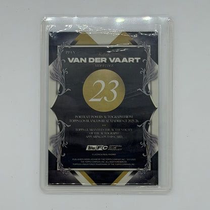 Rafael van der Vaart Real Madrid Soccer Topps 2025 Los Blancos Auto /75