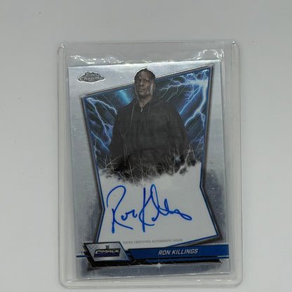 Ron Killings Smackdown Wrestling Topps 2026 Chrome WWE Auto