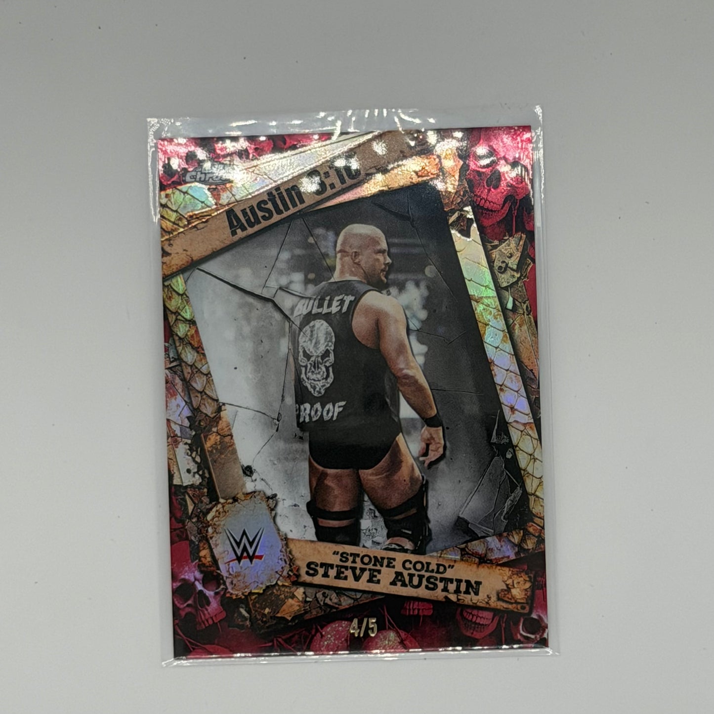 Stone Cold Steve Austin Wrestling Topps 2026 WWE /5