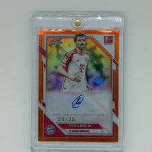 Thomas Müller FC Bayern Bundesliga Soccer Topps 2025 Chrome Bundesliga Auto /25