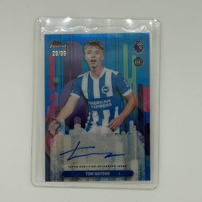 Tom Watson Brighton Premier League Soccer Topps 2026 Finest Premier League Auto /99