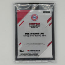 Lennart Karl FC Bayern München Soccer Topps 2025-26 Chrome Auto /75