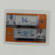 Clint Dempsey Brian McBride Fulham Soccer Topps 2026 Chrome Auto /25