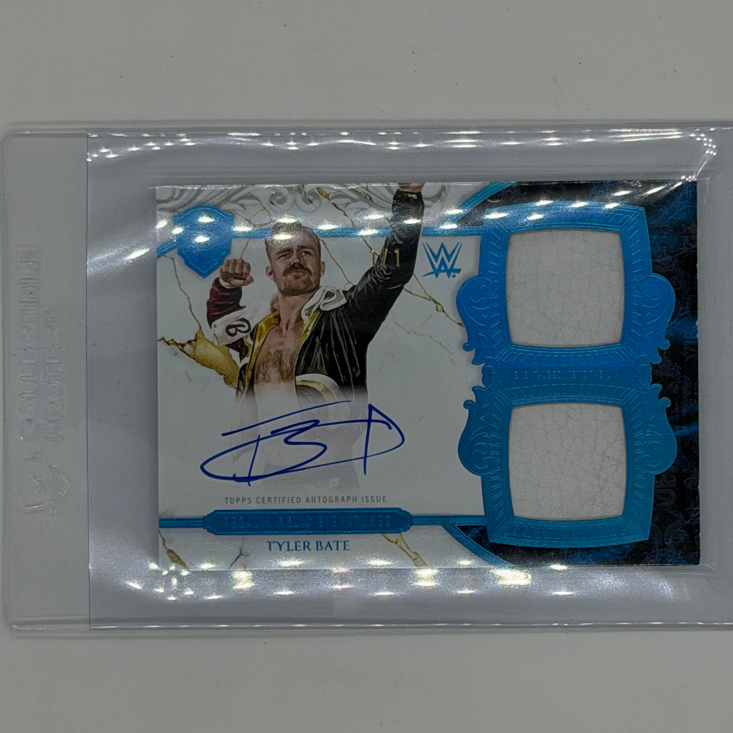 Tyler Bate Wrestling Topps 2025 Royalty Relic Auto 1/1