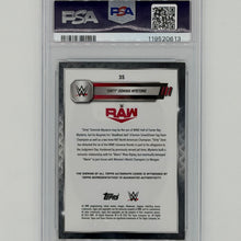 Dominik "Dirty" Mysterio Wrestling Topps 2025 Chrome Auto /10 PSA 9
