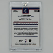 Tre Johnson III Washington Wizards NBA Basketball Topps 2025 Chrome /25