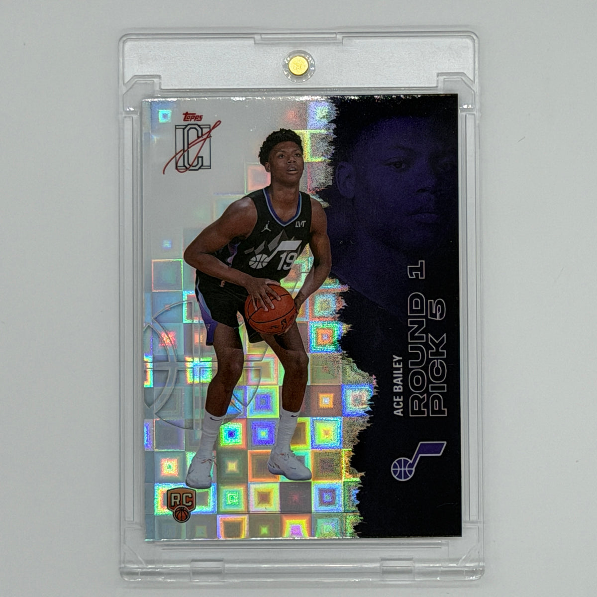 Ace Bailey Utah Jazz NBA Basketball Topps 2026 Ice