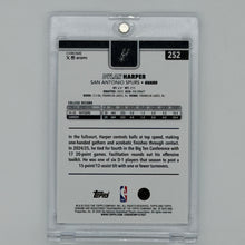 Dylan Harper San Antonio Spurs NBA Basketball Topps 2025 Chrome RC Checkerboard