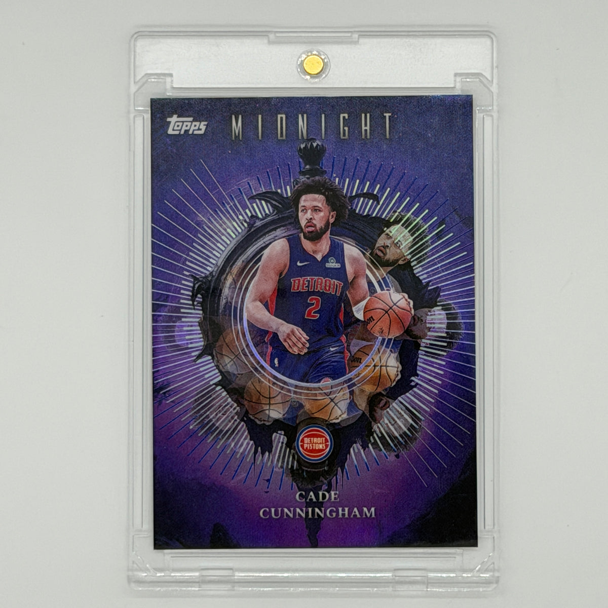 Cade Cunningham Detroit Pistons NBA Basketball Topps 2025 Midnight Insomnia