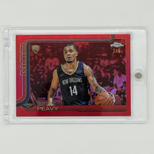 Micah Peavy New Orleans Pelicans NBA Basketball Topps 2025 Chrome RC /5