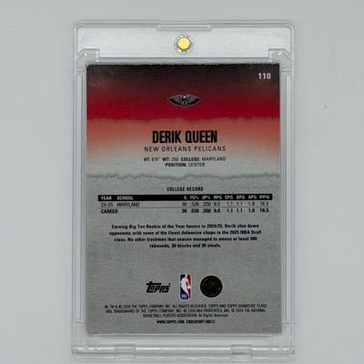 Derik Queen New Orleans Pelicans NBA Basketball Topps 2026 Signature Series