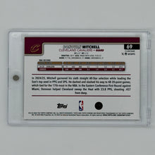 Donovan Mitchell Cleveland Cavaliers NBA Basketball Topps 2025 Chrome /50