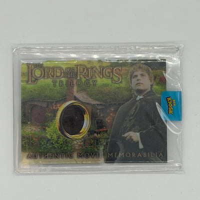 Samwise Gamgee Lord of the Rings Trilogy Topps 2003 Memorabilia