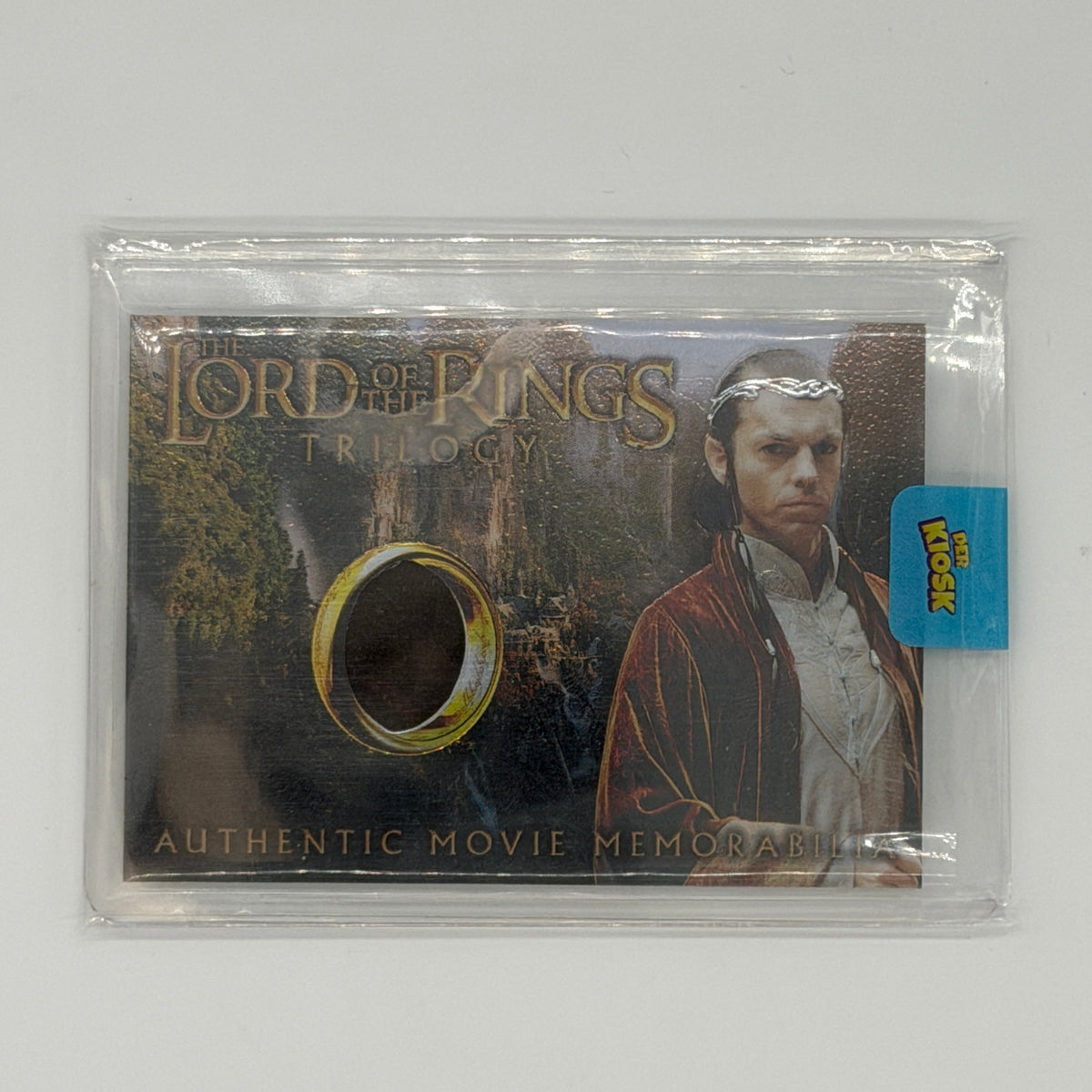 Elrond Lord of the Rings Trilogy Topps 2003 Memorabilia