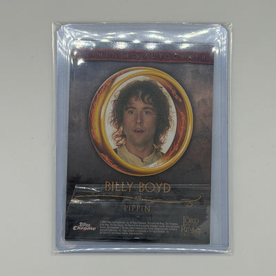 Billy Boyd as Pippin Lord of the Rings Topps 2004 Chrome Auto