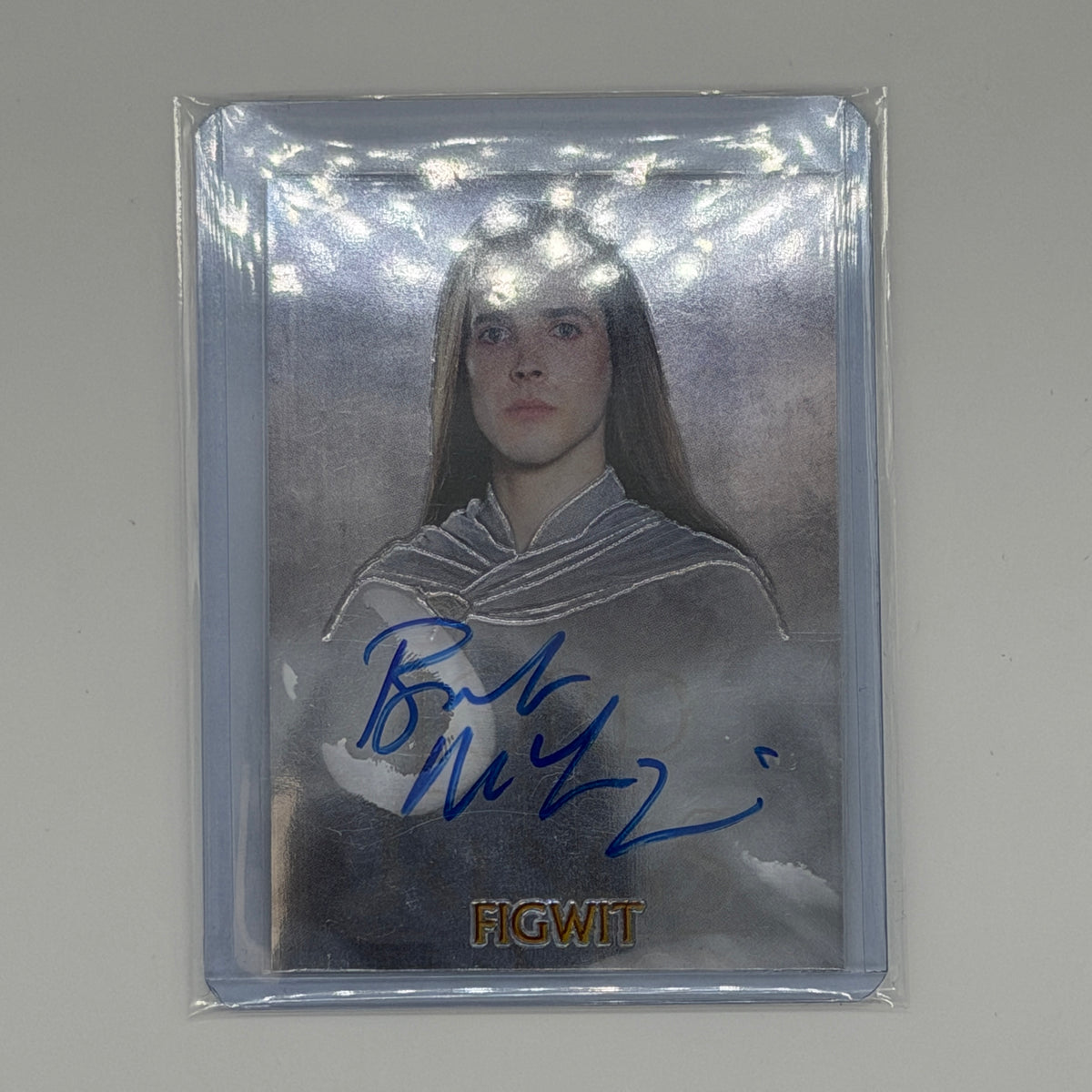 Bret McKenzie as Figwit Lord of the Rings Topps 2004 Chrome Auto