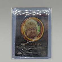 Noel Appleby as Everard Proudfoot Lord of the Rings Topps 2004 Chrome Auto