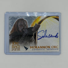 Sala Baker as Morannon Orc Return of the King Lord of the Rings Topps 2003 Auto