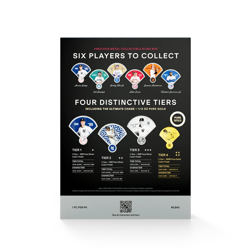 Agoro Major League Baseball® - American League™ Blind Box