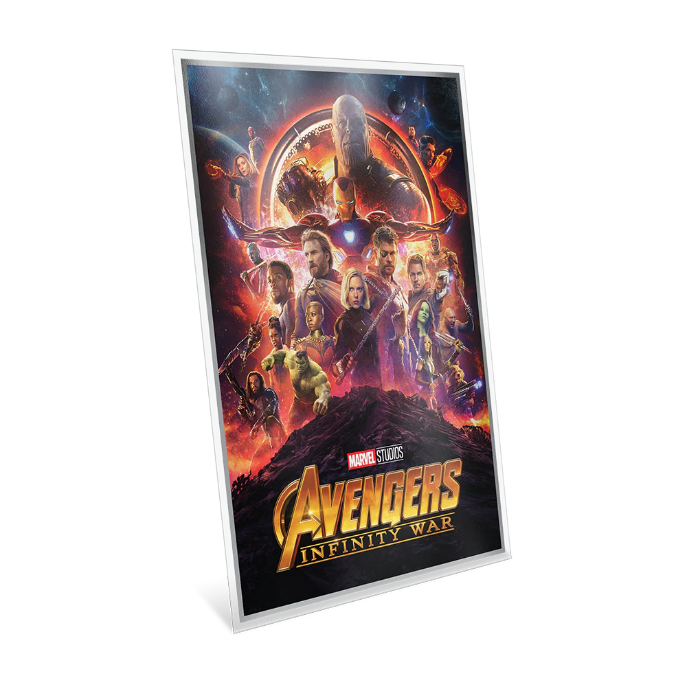 Agoro - Marvel: The Infinity Saga Phase Three - Avengers: Infinity War Foil 1.5oz Silver