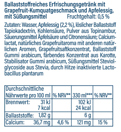 SUPER POP Test Bundle - Vegan - 4x330ml zzgl. 4x Pfand 0,25 €