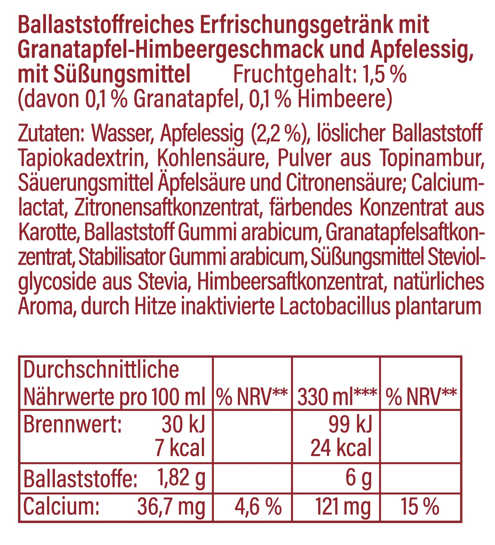 SUPER POP Test Bundle - Vegan - 4x330ml zzgl. 4x Pfand 0,25 €