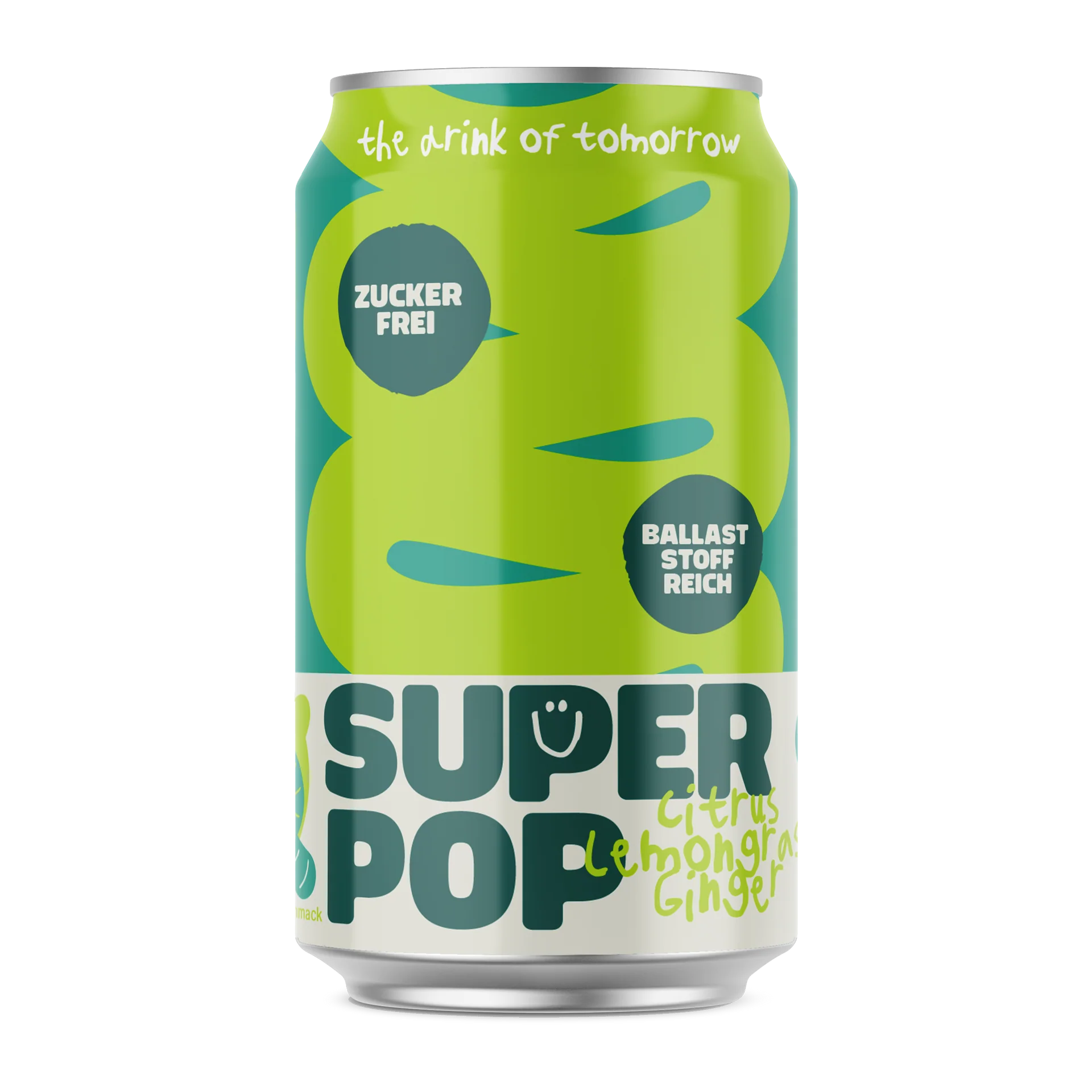 SUPER POP Test Bundle - Vegan - 4x330ml zzgl. 4x Pfand 0,25 €