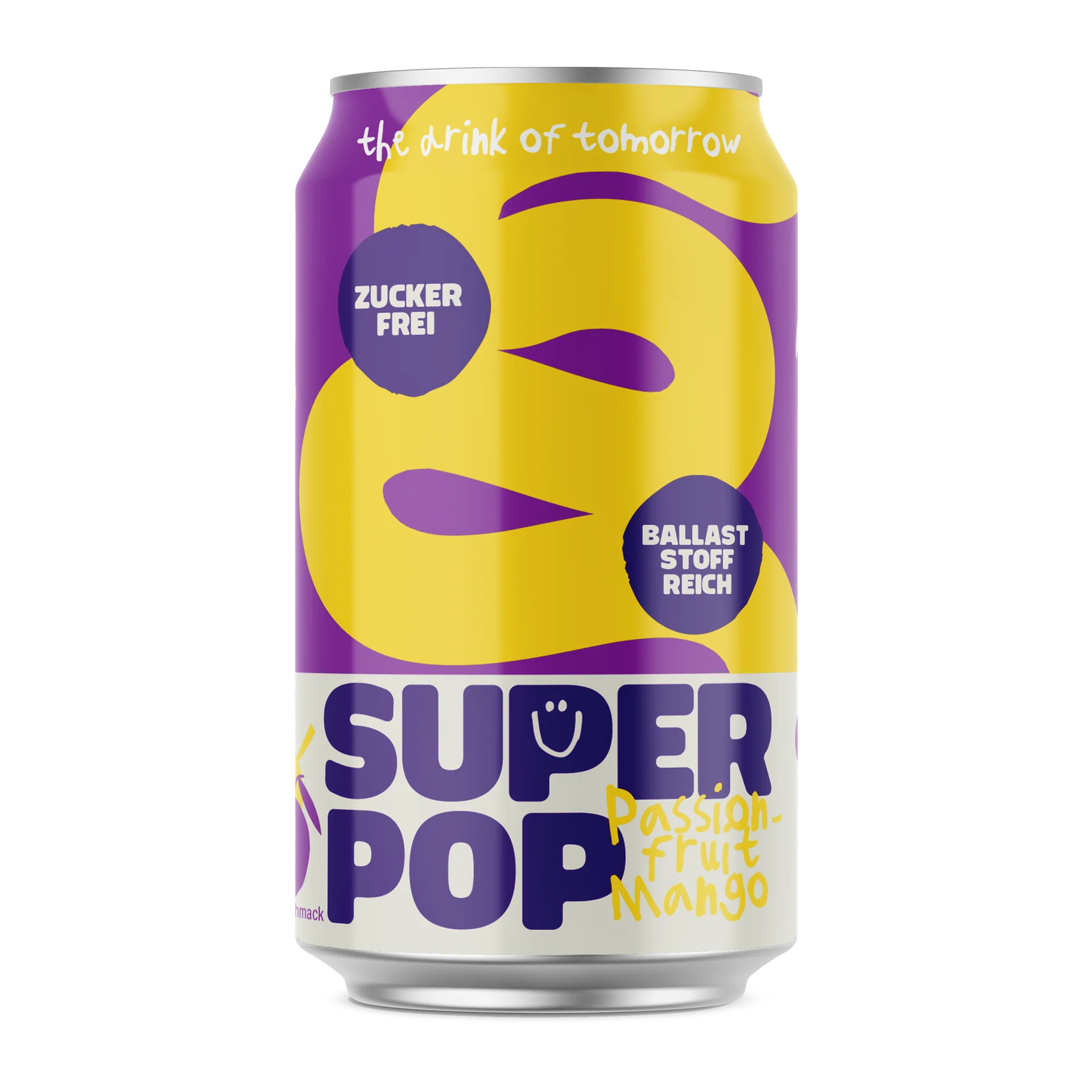 SUPER POP Test Bundle - Vegan - 4x330ml zzgl. 4x Pfand 0,25 €