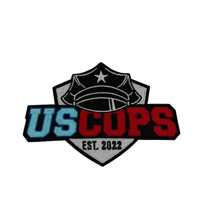 US Cops EST. 2022 Polizei Klettpatch