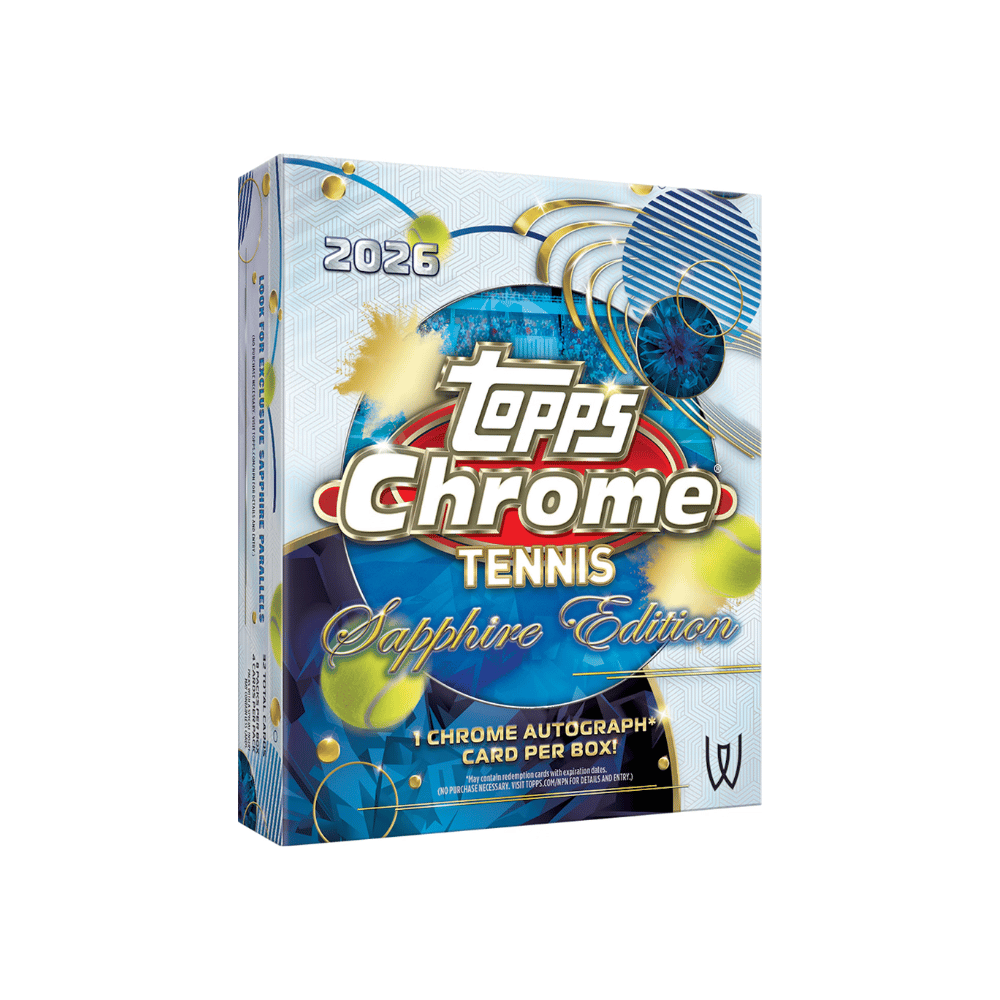 2026 Topps Chrome Tennis Sapphire Edition Hobby Box