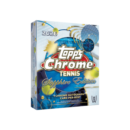2026 Topps Chrome Tennis Sapphire Edition Hobby Box