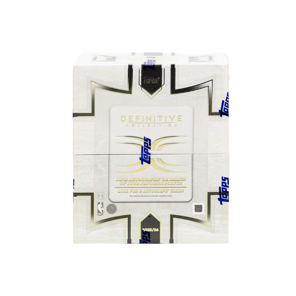 2025/26 Topps Definitive Collection Basketball Hobby 2-Box Case