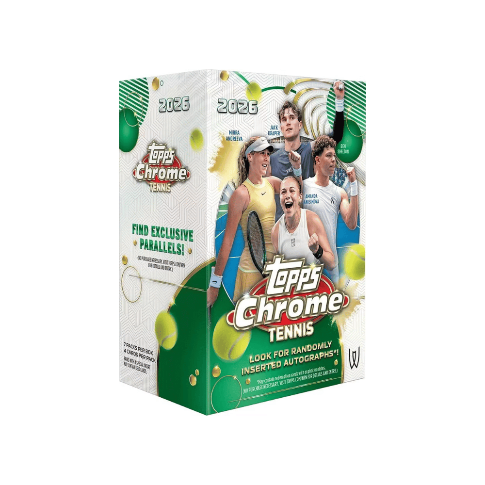 2026 Topps Chrome Tennis Blaster Box