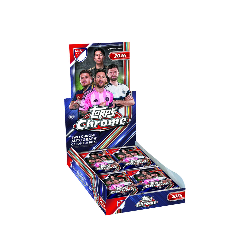 2026 Topps Chrome MLS Hobby Box