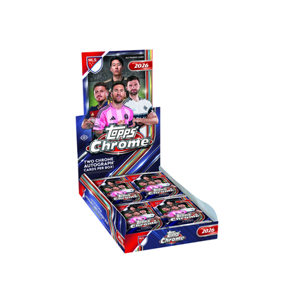 2026 Topps Chrome MLS Hobby Box