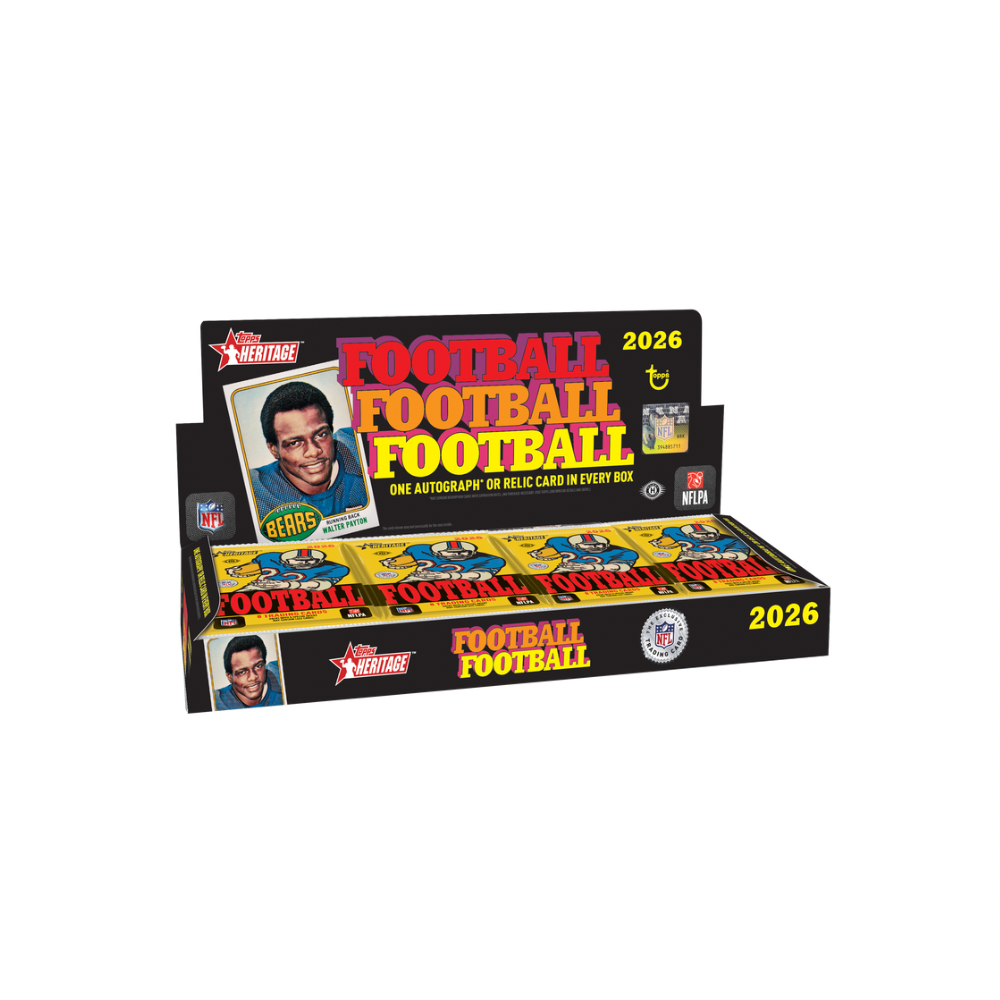 2026 Topps Heritage Football Hobby Box