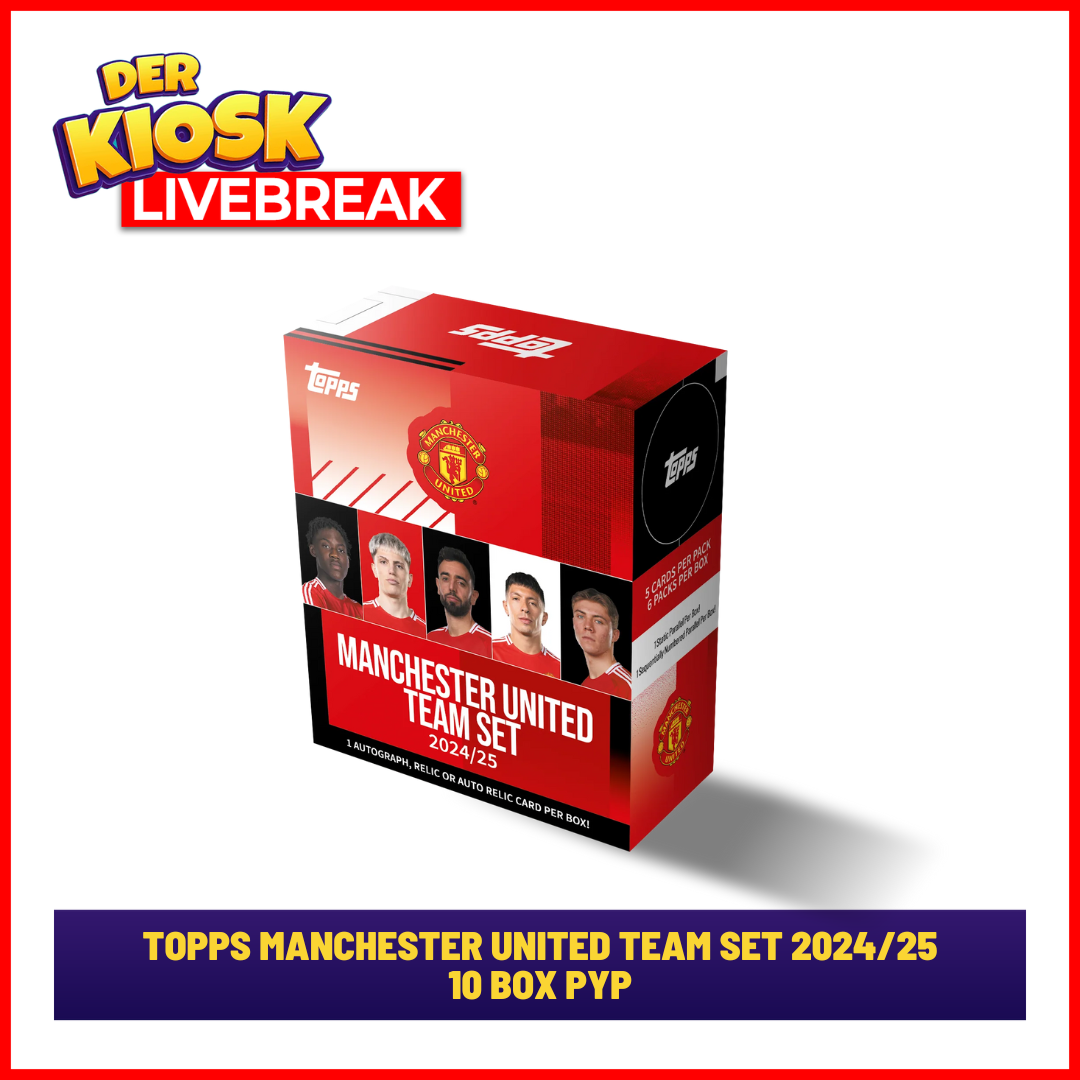 #1 T0pps  Manchester United Team Set 2024/25 10 Box PYP