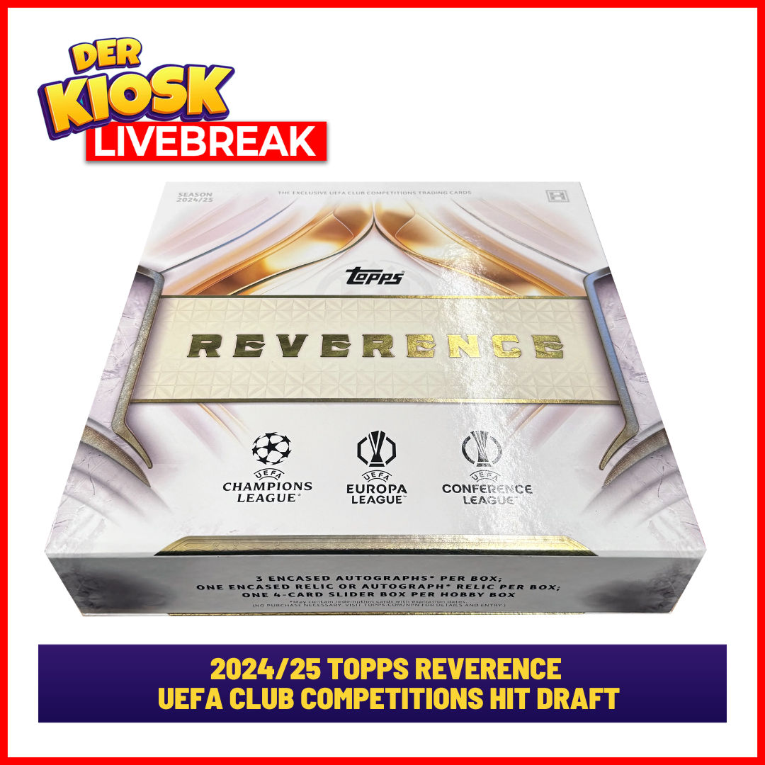 #1 2024/25 Topps Reverence UEFA Club Competitions 1x Box Hit Draft (Livebreak)