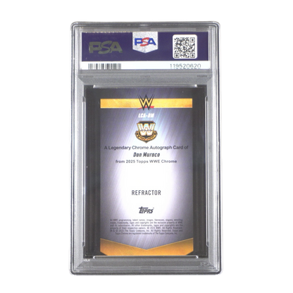 Don Muraco 018/175 PSA 8 On Card Autograph - 2025 Topps WWE Chrome® (Graded Card) Kommissionsware